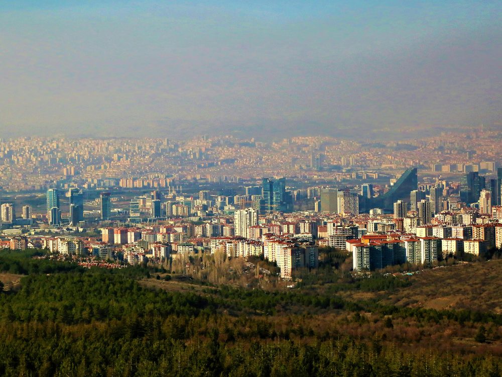 City skyline of Ankara, the Capital of Turkey, for the Ancient Studies Turkiye tour.